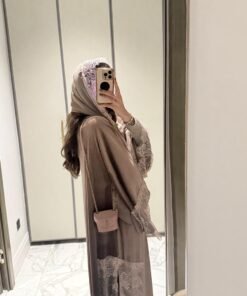 Alternative view of Rose Abaya